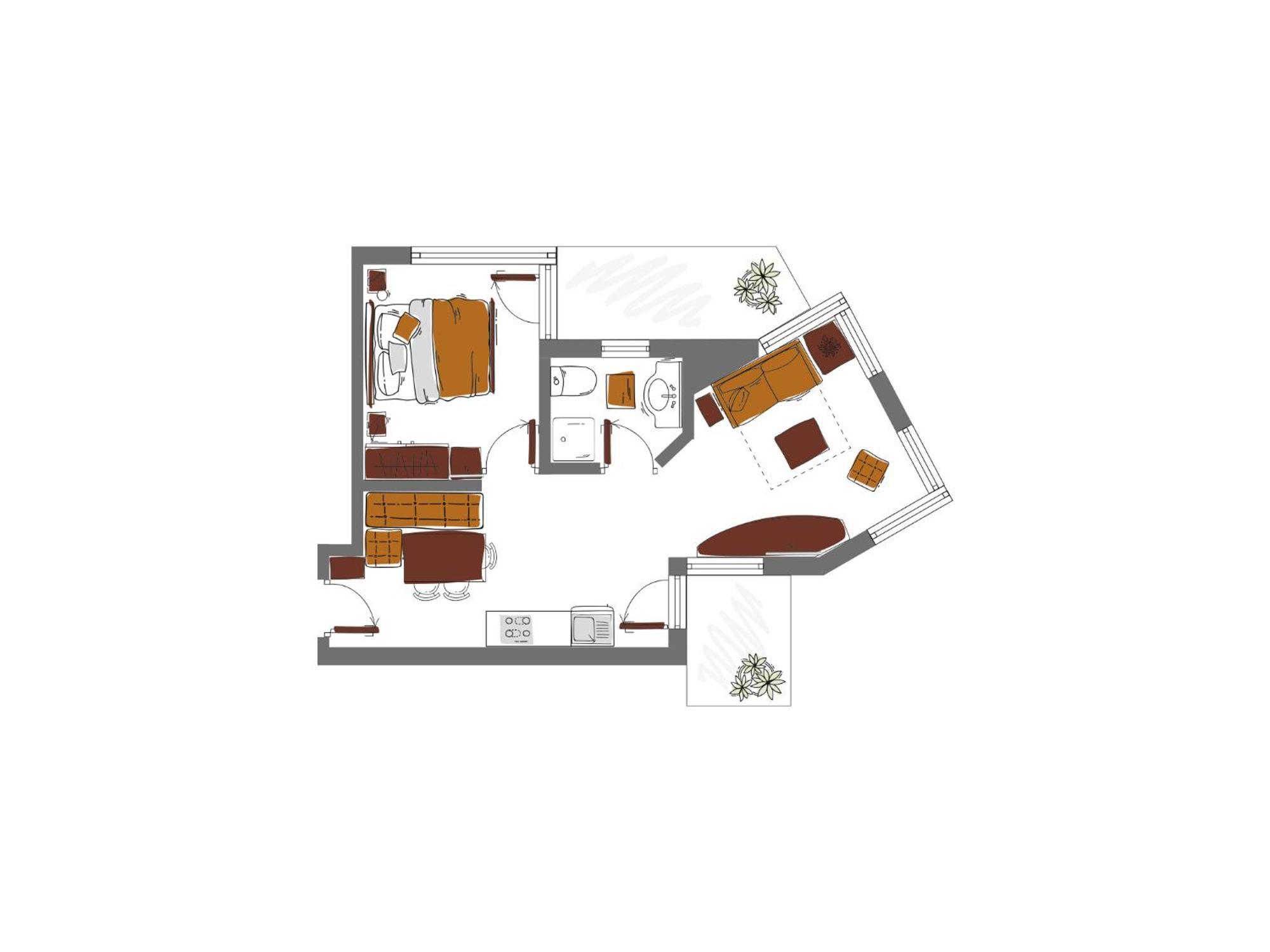 Schoenblick - Gurgl B&B اوبرغورغل الغرفة الصورة