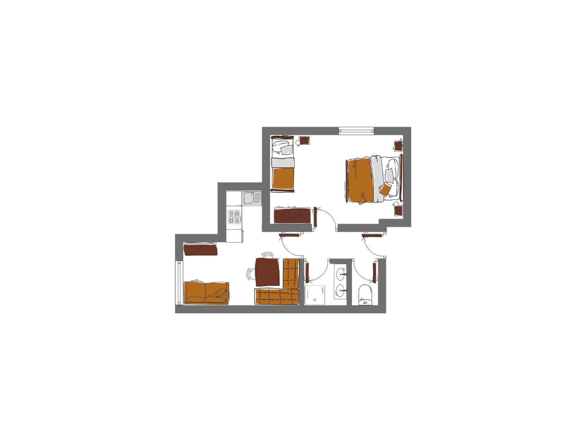 Schoenblick - Gurgl B&B اوبرغورغل الغرفة الصورة